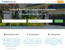 Tablet Screenshot of ihirerealestate.com